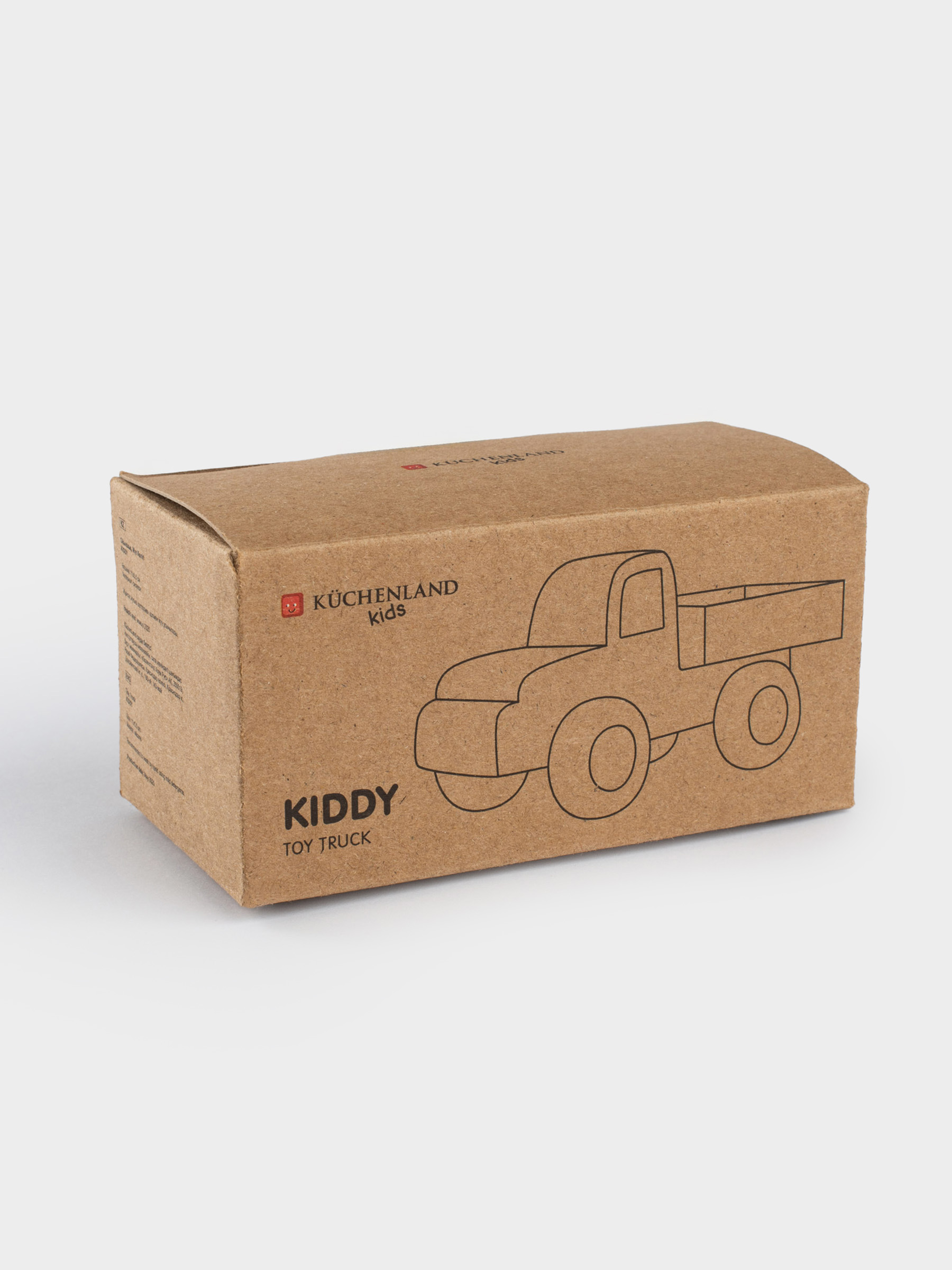 Игрушка, 11х6 см, силикон, бежевая, Грузовик, Kiddy, image-6