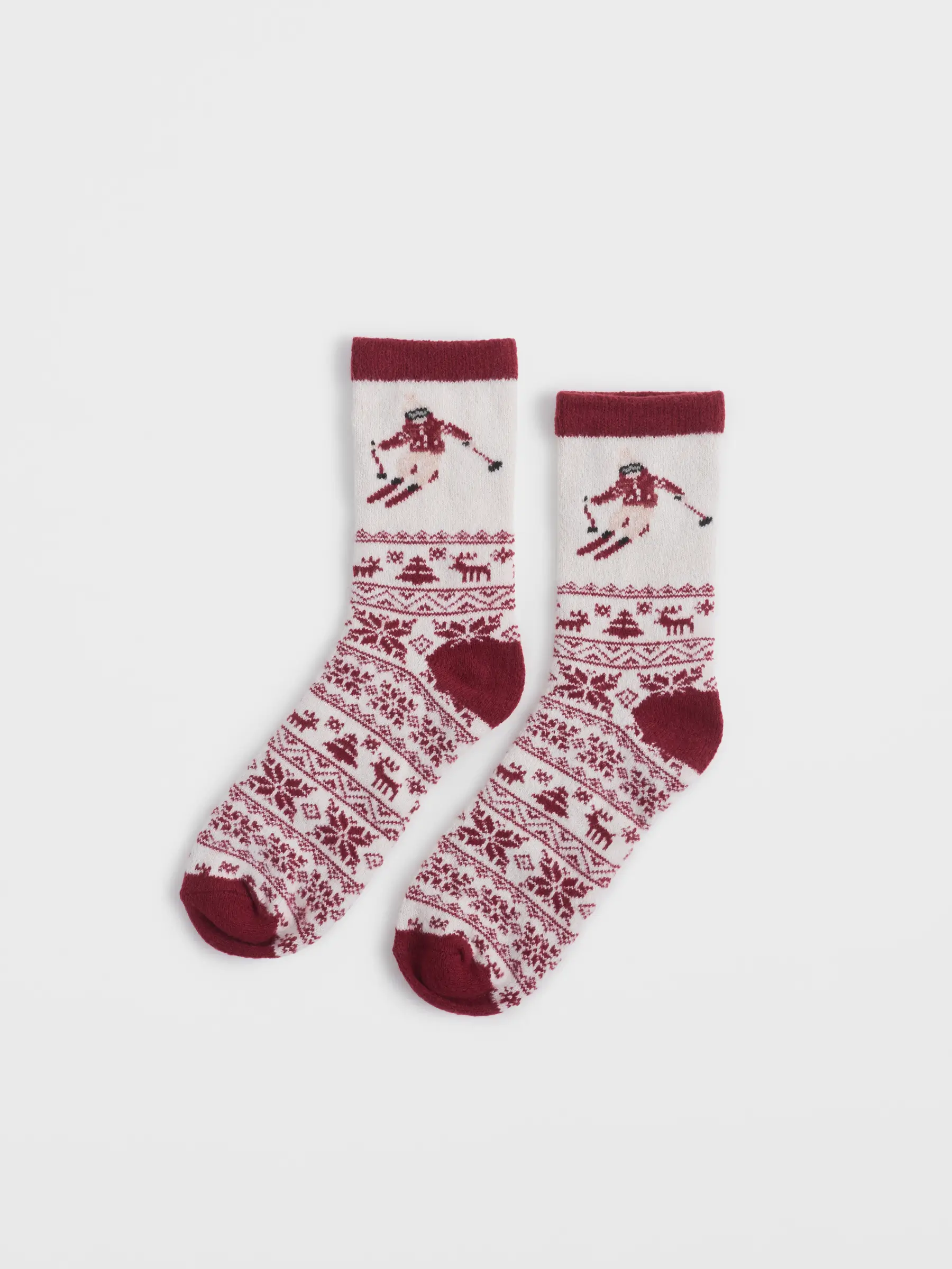 Әйелдер шұлықтары, өлшемі 36-38, полиэстер, сарғылт-қоңыр және жасыл, Шаңғышы, Fleece