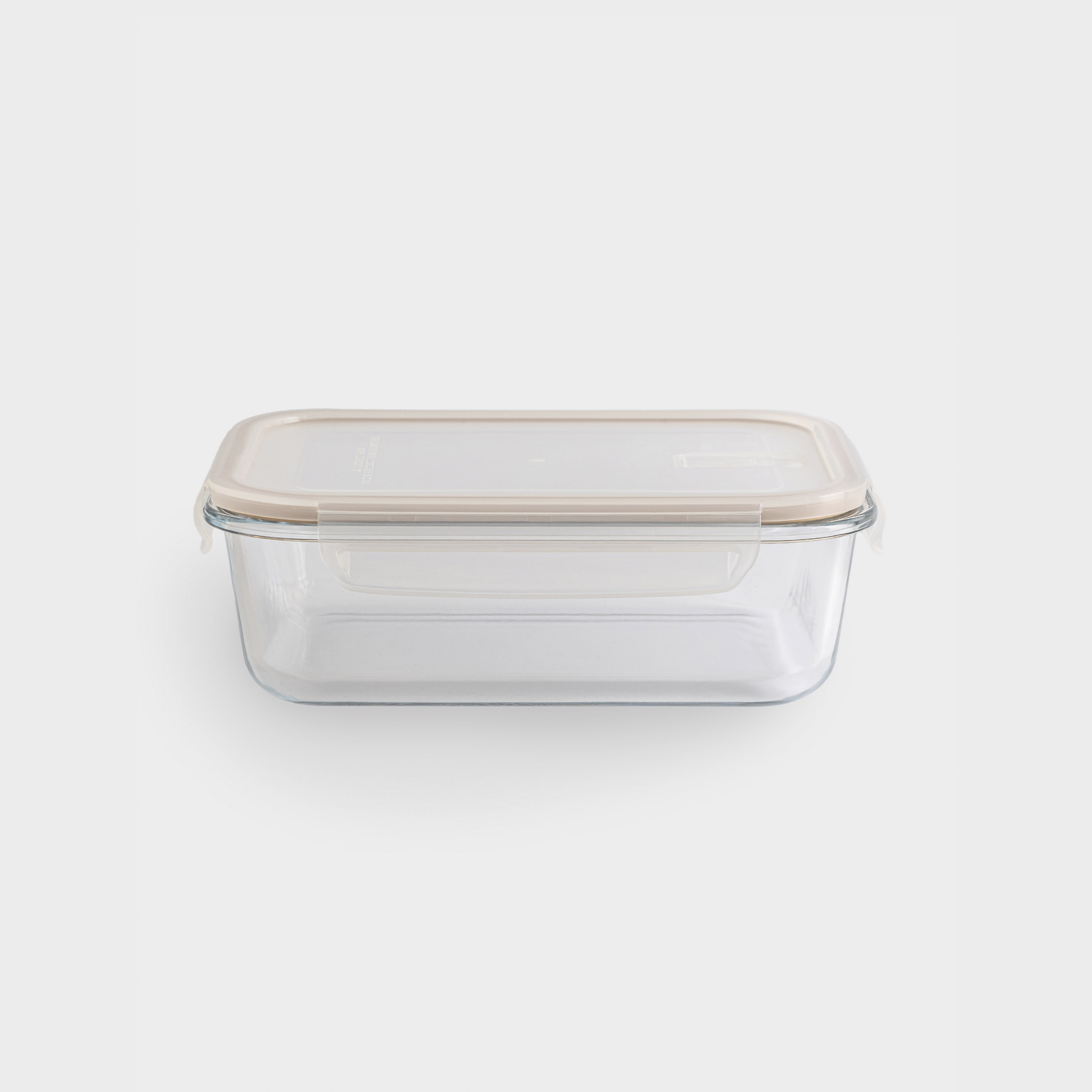 Контейнер, 1,5 л, с клипсами, с клапаном, стекло Т, прямоугольный, Soft kitchen, image-0