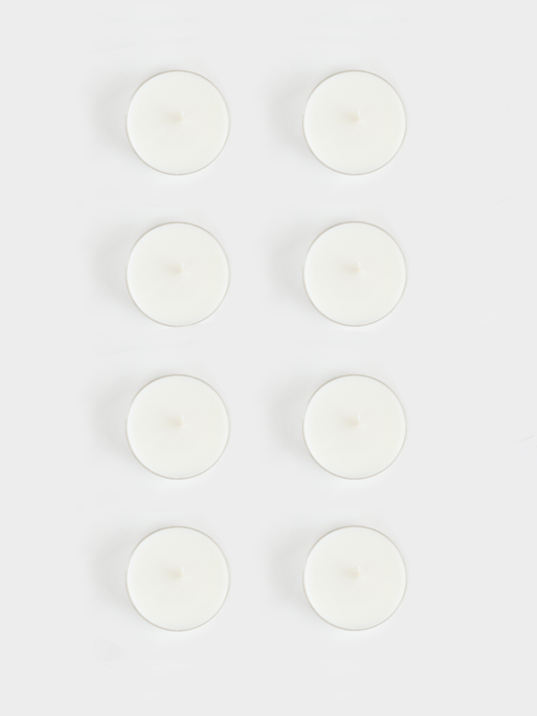 Свеча чайная, ароматическая, 6 см, 8 шт, чайная, Cinnamon, Luxury white, image-0