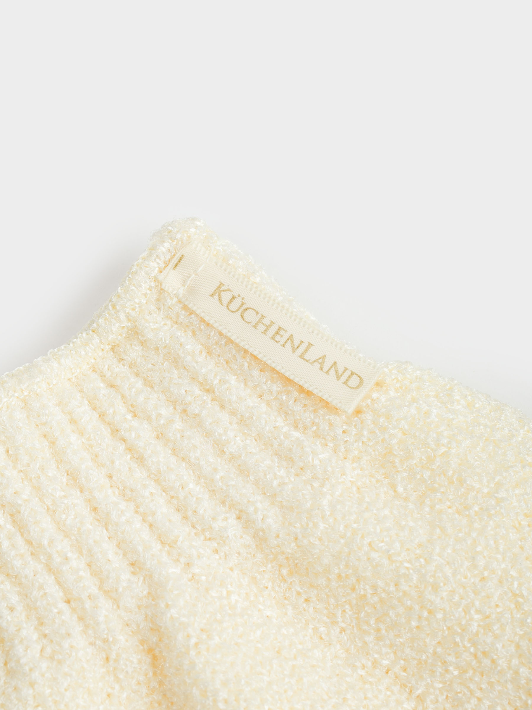 Денені жууға арналған қолғап, 20 см, 2 дана, қабыршақтайды, нейлон, сарғылт-қоңыр, Unique spa, image-3