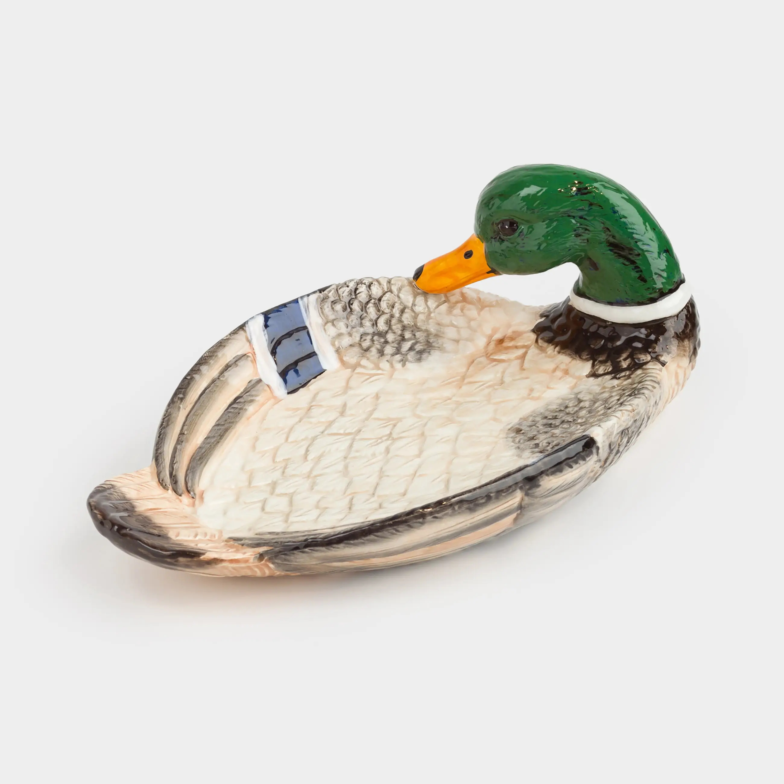Ыдыс, 30х19 см, керамика, Кежек, Duck