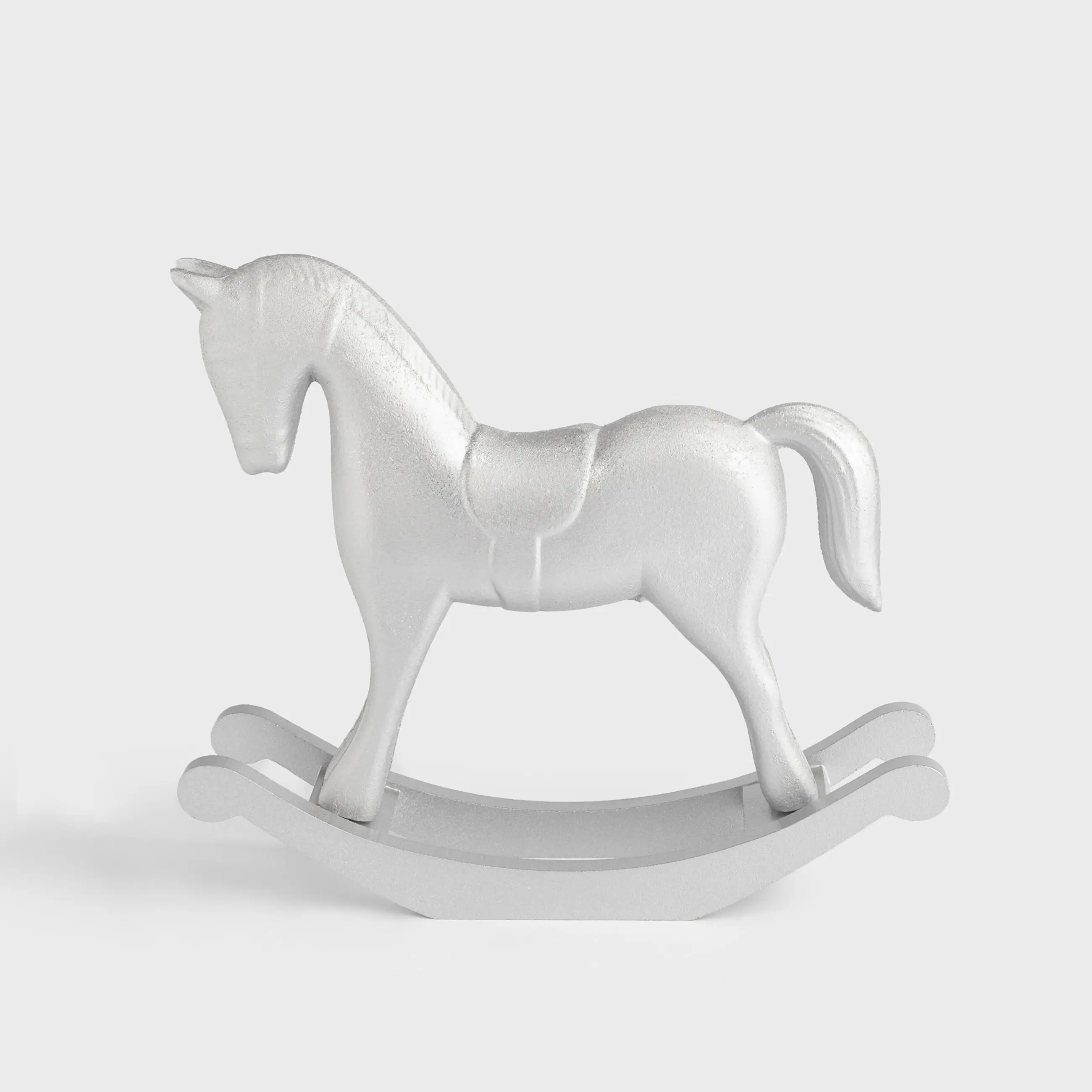 Мүсінше, 22 см, ағаш, алтын, Жылқы, Antique horse
