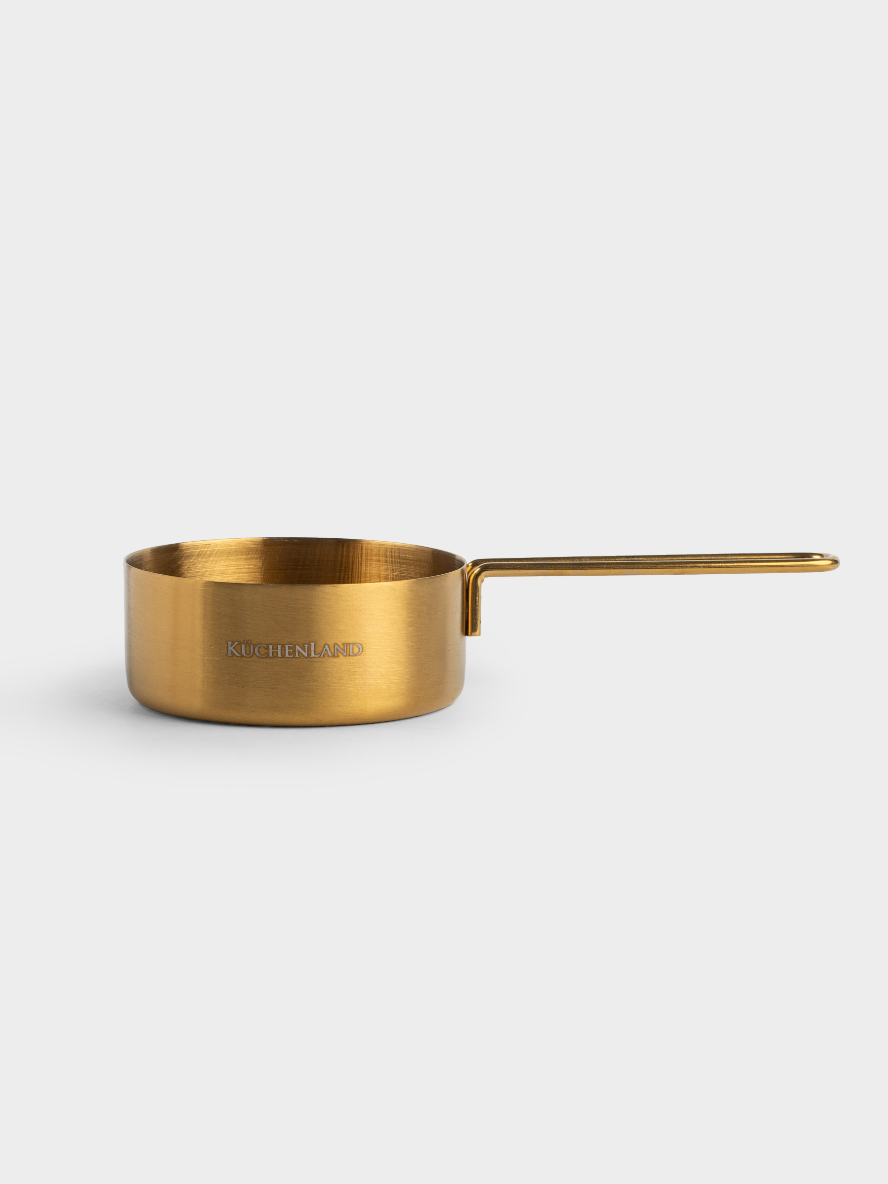 Өлшеуіш қасық, 100 мл, болат, алтын, Device gold, image-0
