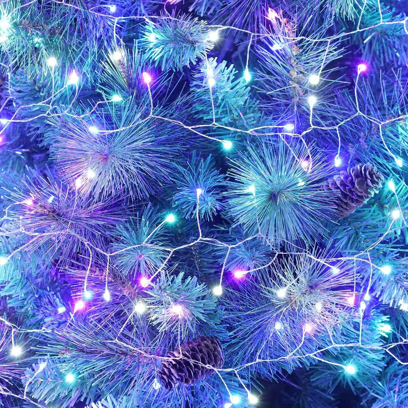 Гирлянда электрическая, 10 м, 480 ламп, 8 режимов, цветная, Капли, Christmas, image-0