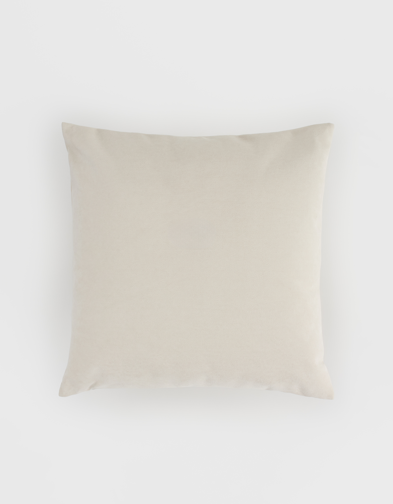 Подушка декоративная, 45х45 см, вельвет, молочная, Silk velvet, image-1