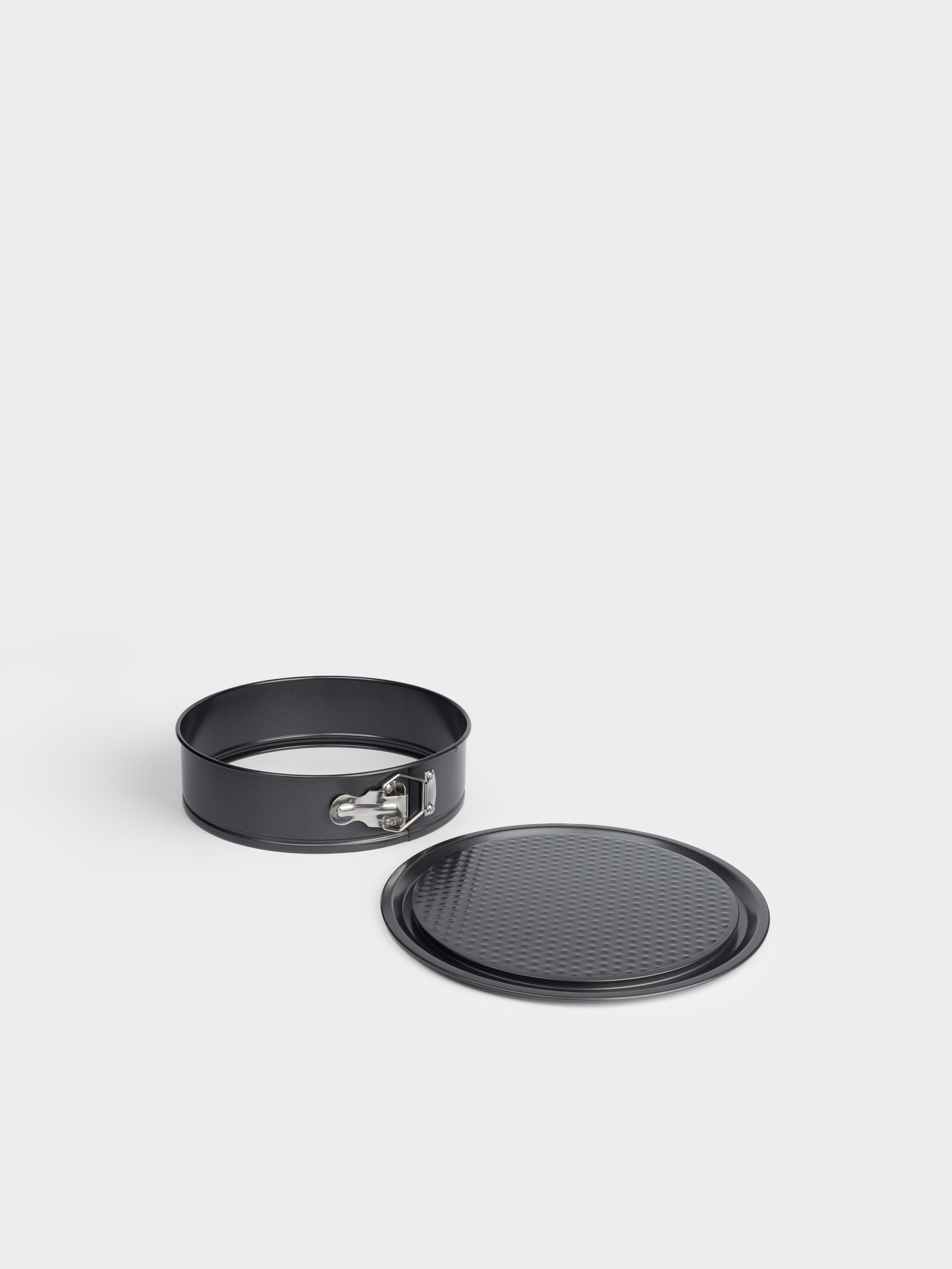 Форма для выпечки, 24 см, разъемная, с покрытием, сталь, черная, Resto clip, image-3