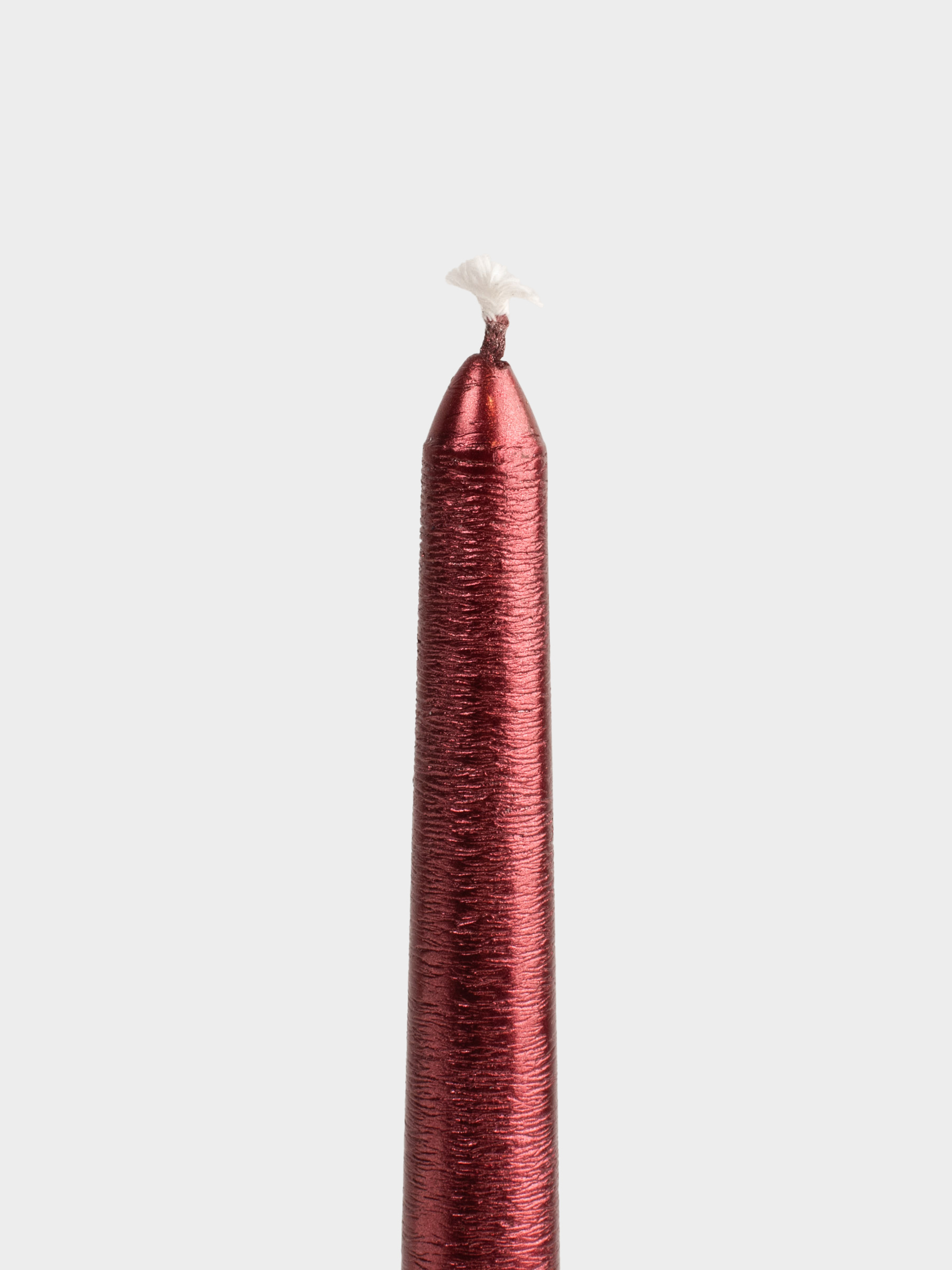 Свеча, 25 см, 2 шт, тонкая, красная, Galore candle, image-2