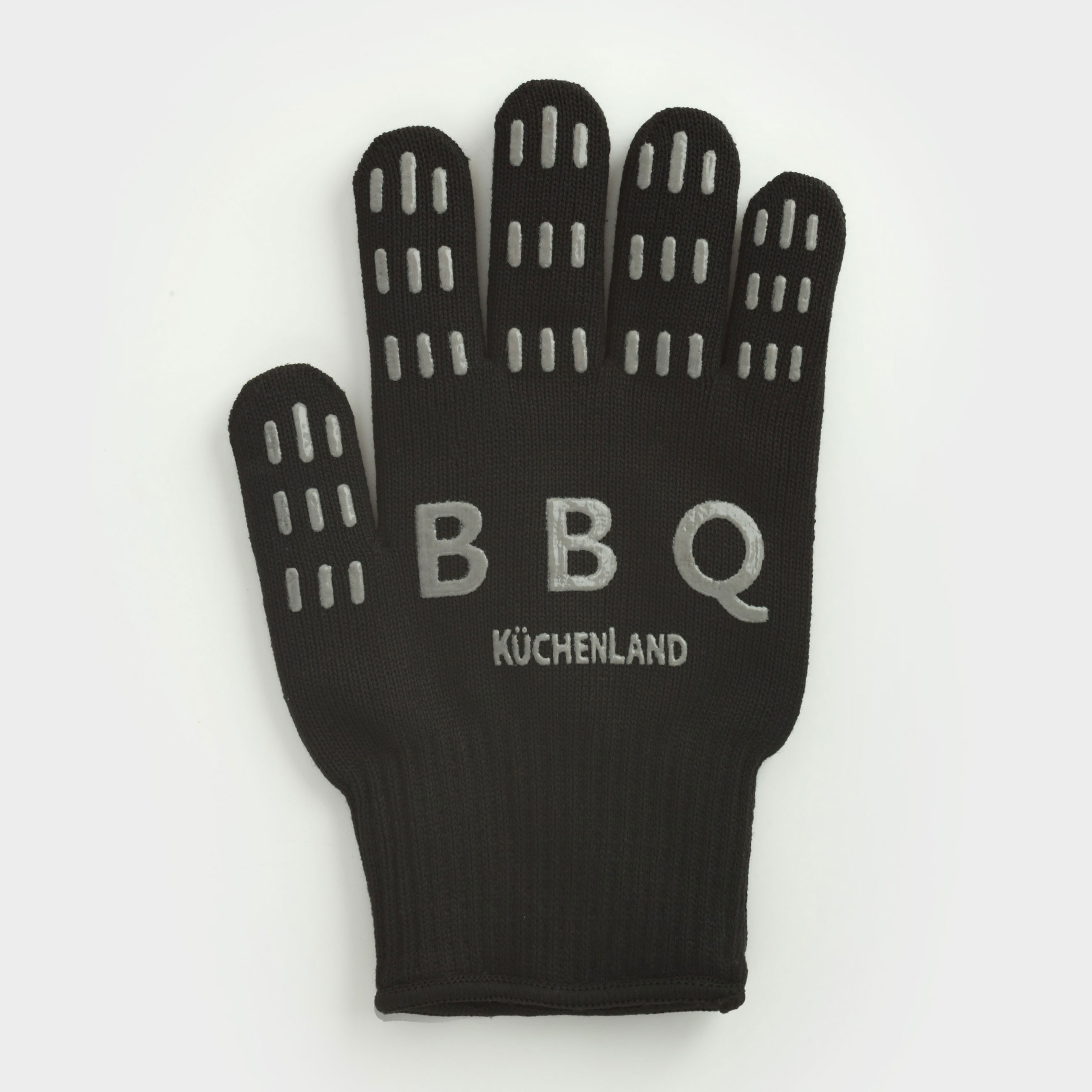 Перчатка термозащитная, черная, BBQ