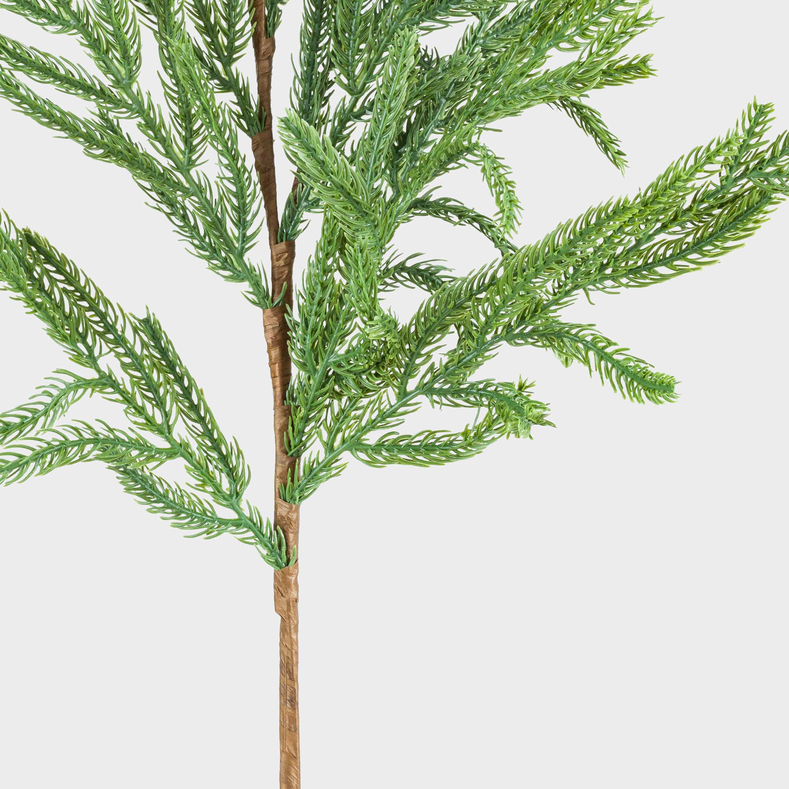 Ветка декоративная, 94 см, пластик/металл, Хвоя, Conifer decor, image-2