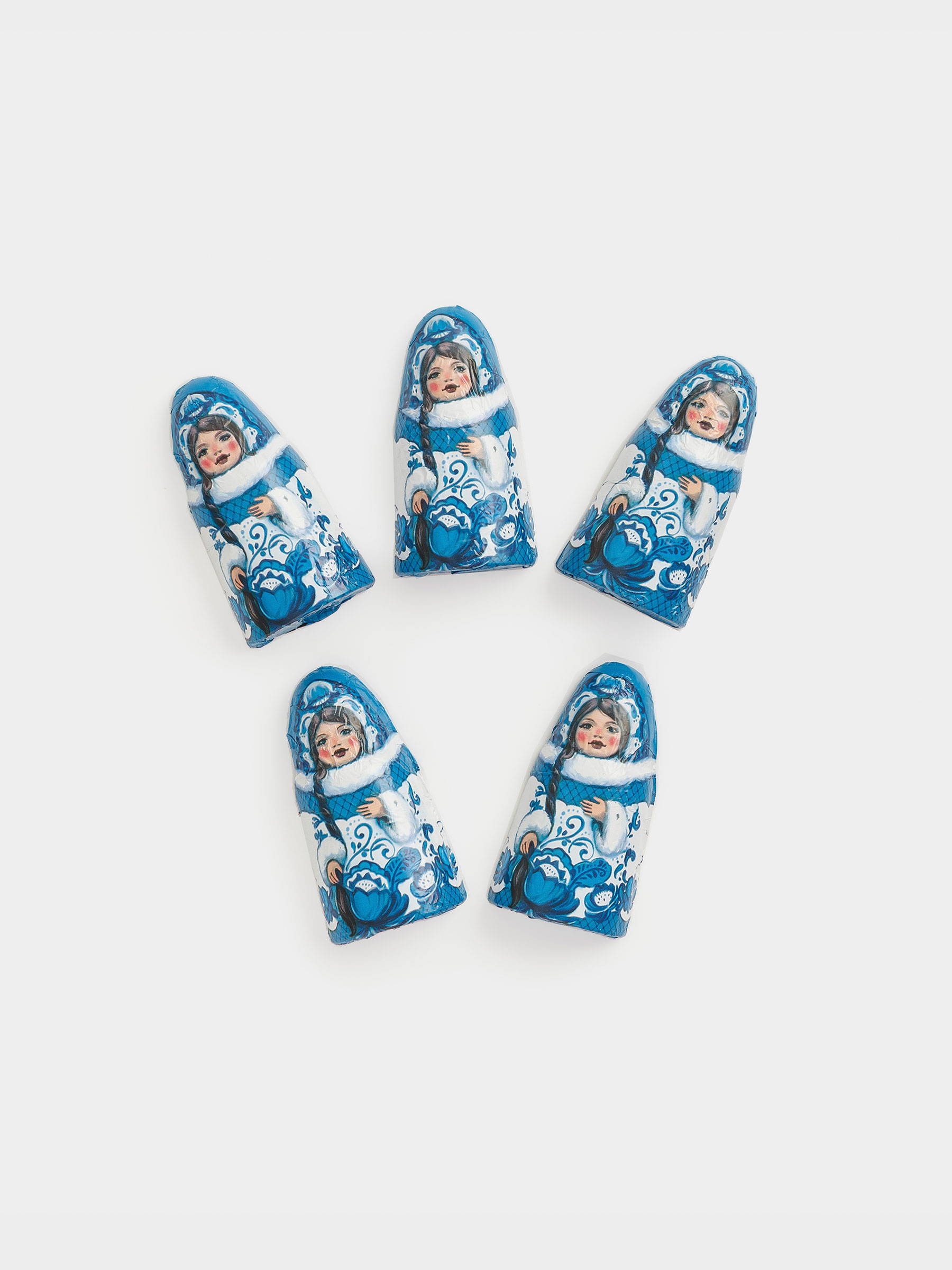 Глазурленген кәмпит, 60 г, 5 дана, помада-банан салмасы бар, Ақшақар, Sweet christmas, image-2