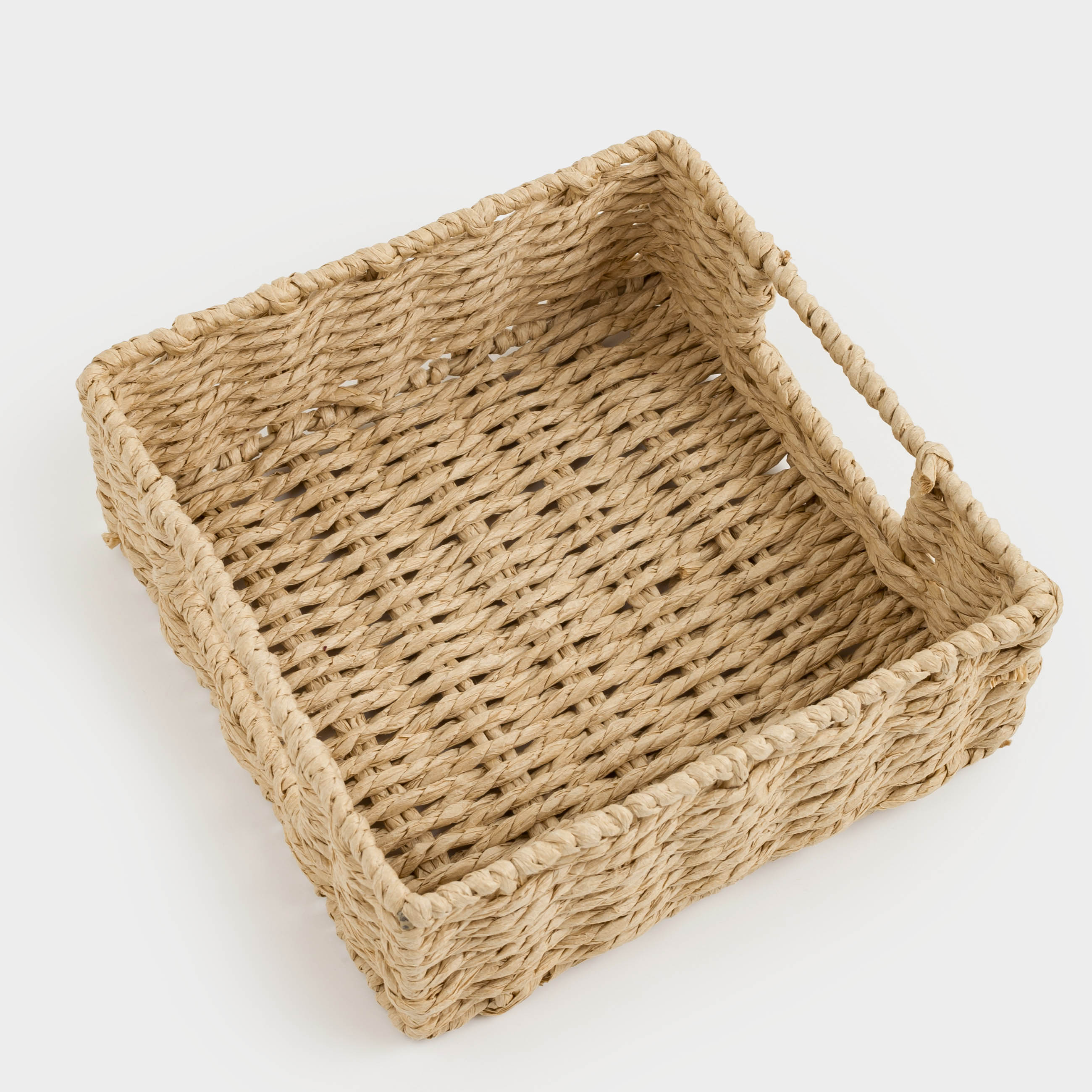 Корзина для салфеток, 18х18 см, плетеная, целлюлоза, квадратная, Braided, image-5