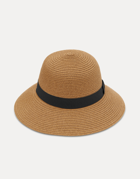 Шляпа, единый размер, целлюлоза/полиэстер, бежевая, Banjo