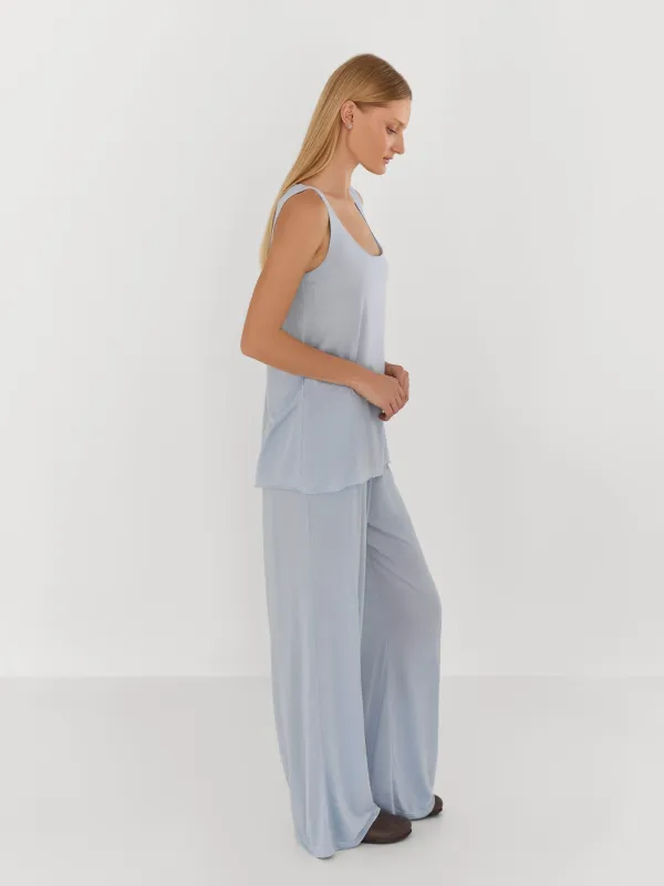 Әйелдер шалбары, үйге арналған, өлшемі S, вискоза/полиэстер, қызғылт, Railia, image-2