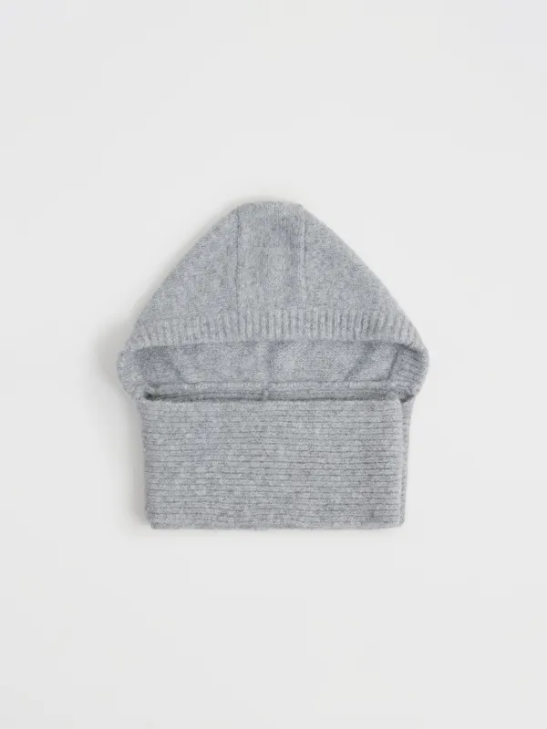 Әйелдер капоры, 150x18 см, полиэстер, сұр, Knitting, image-3