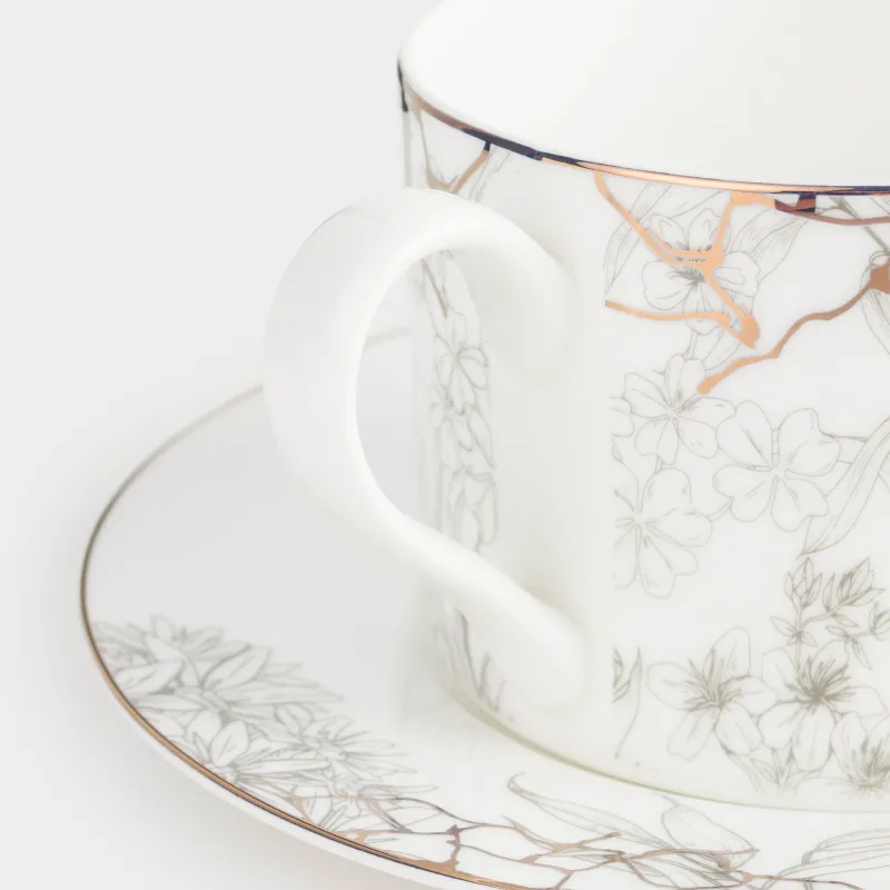 Пара чайная, 350 мл, Пчелы с цветами, Honey, image-5