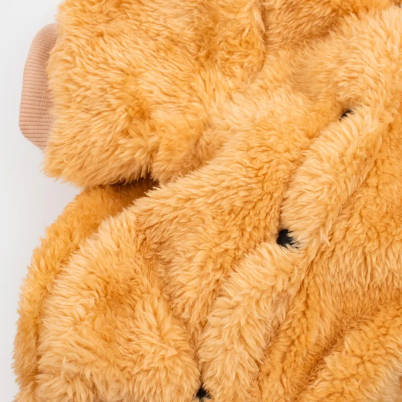 Жануарларға арналған комбинезон, 40 см, өлшемі L/XL, полиэстер, сарғылт-қоңыр, Бұғы, Christmas pet, image-1