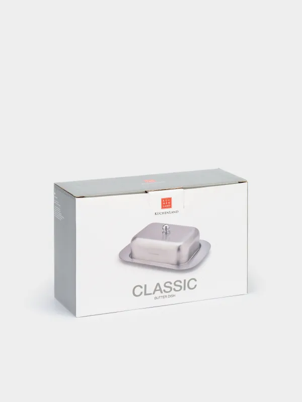 Май ыдысы, 18 см, болат, тік бұрышты, Classic, image-7