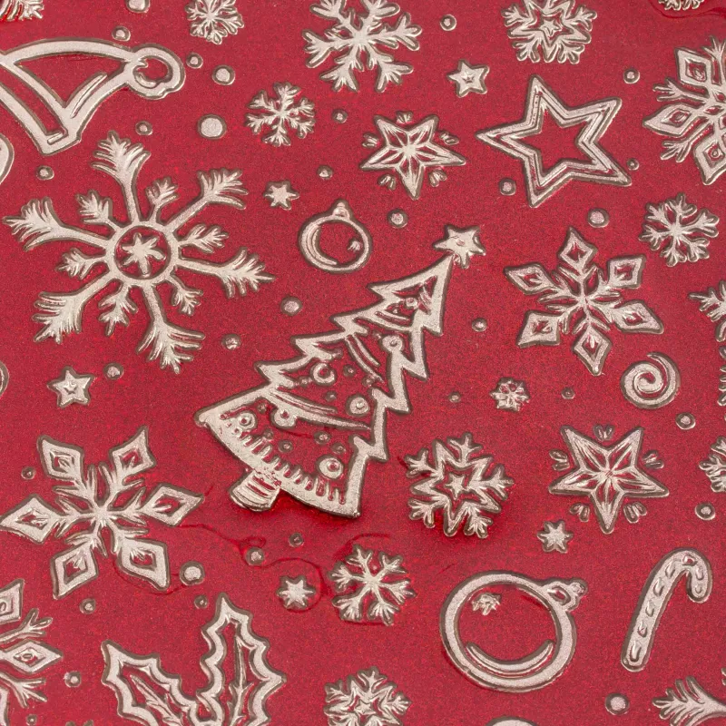 Ыдыс, 33 см, шыны, қызыл, Қар ұшқындары, Brumal, image-5