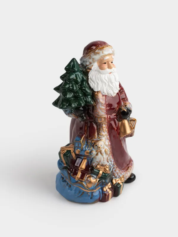 Статуэтка, 27 см, керамика, Дед мороз с подарками, Christmas miracle classic, image-6