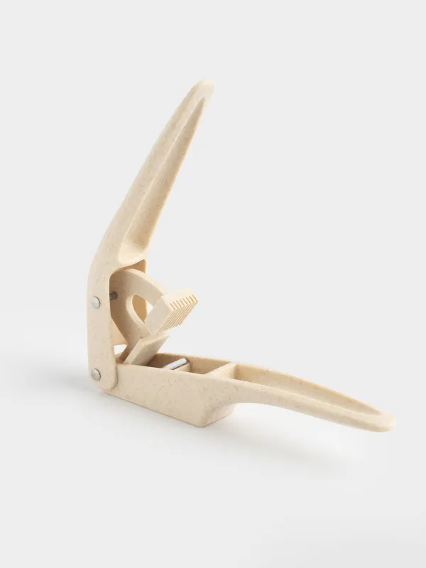 Пресс для чеснока, 19 см, 2 в 1, пластик/сталь, бежевый, в крапинку, Soft speckled, image-4