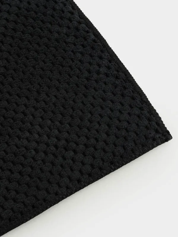 Ыдыстарды кептіруге арналған төсеніш, 51х38 см, микрофибра, қара, Black clean, image-1