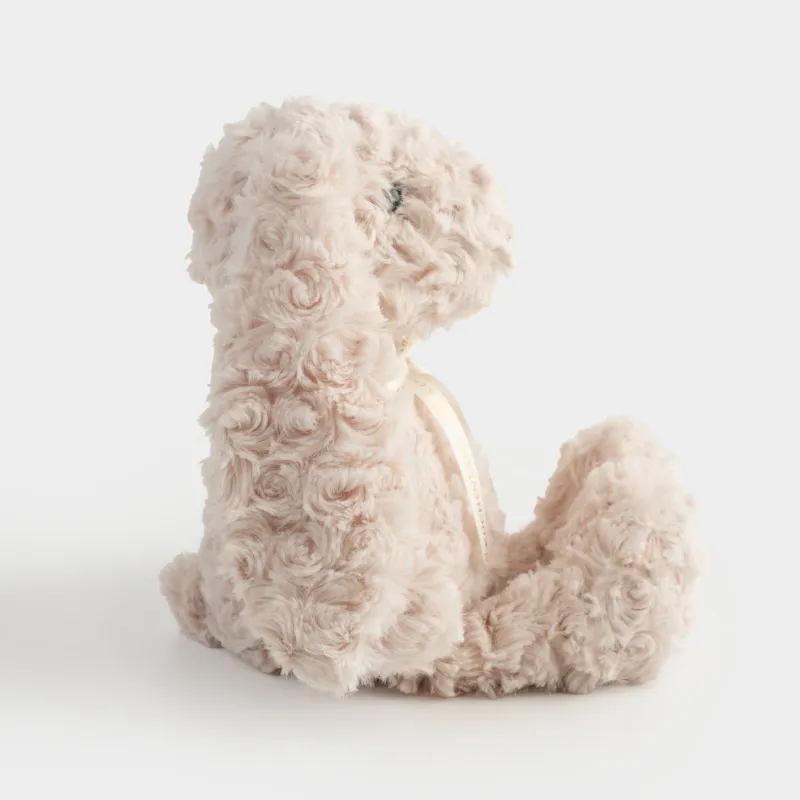 Ойыншық, 33 см, жұмсақ, сүт түстес, жүрегі бар Қоян, Rabbit, image-2