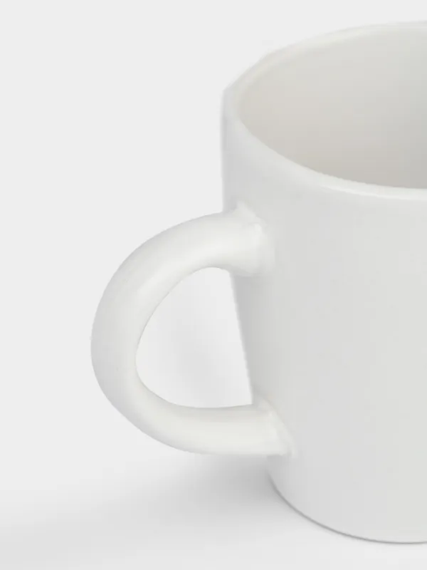 Саптыаяқ, 440 мл, 2 дана, тас керамика, сүт түстес, дақты, Жарық нүктелер, Devli, image-3