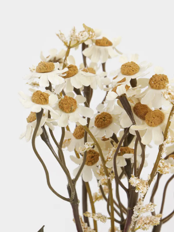 Букет декоративный, 35 см, Белые ромашки, Daisies, image-2