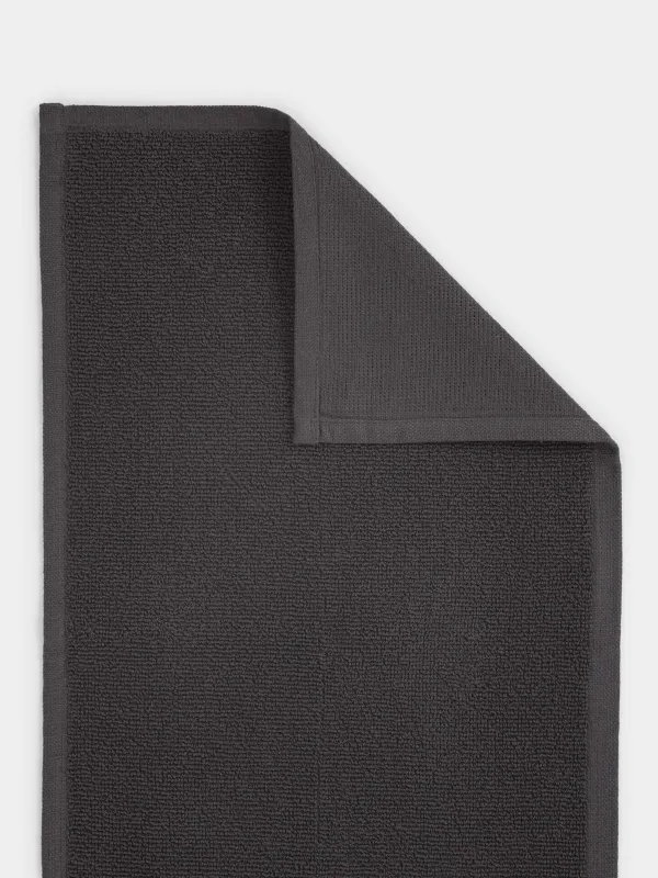 Асүйлік сүлгі, 30х60 см, 2 дана, мақта/полиэстер, қою сұр/ақшыл сұр, Mong, image-5