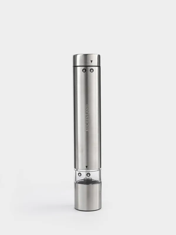 Дәмдеуіш диірмені, 19 см, электр, болат, Classic, image-0