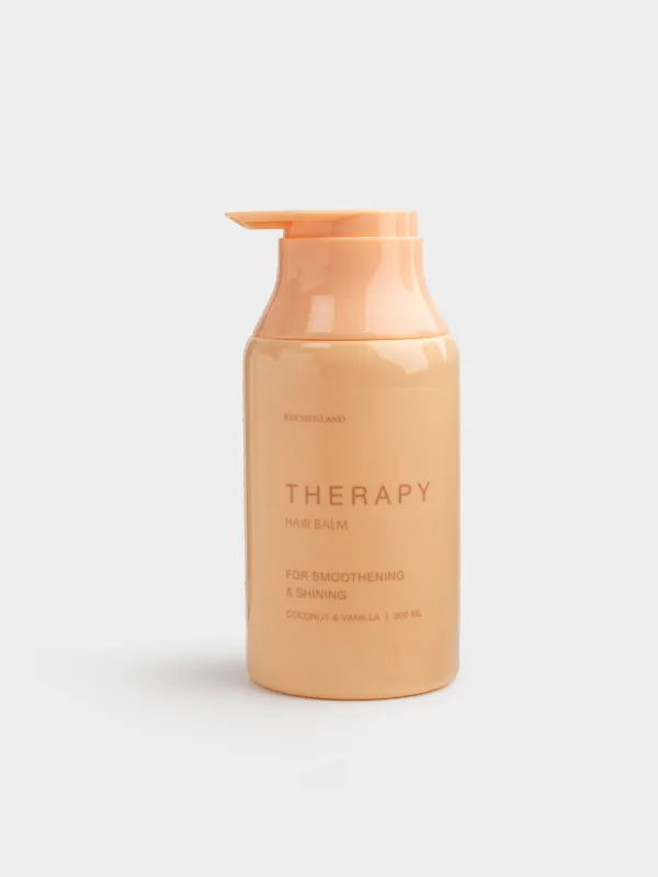 Бальзам ополаскиватель, 300 мл, для мягкости и блеска волос, Кокос/Ваниль, Therapy, image-0