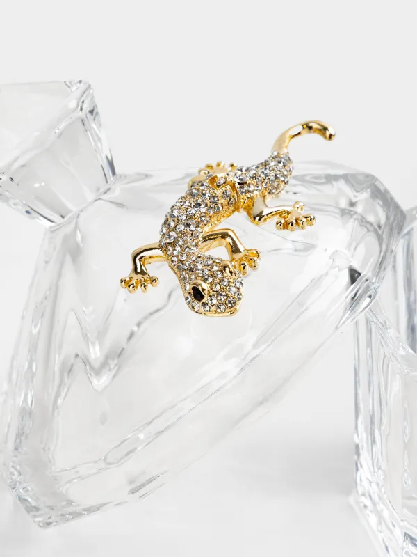 Сақтау ыдысы, 12х14 см, 330 мл, шыны Р/металл, Алтын кесіртке, Alid, image-4