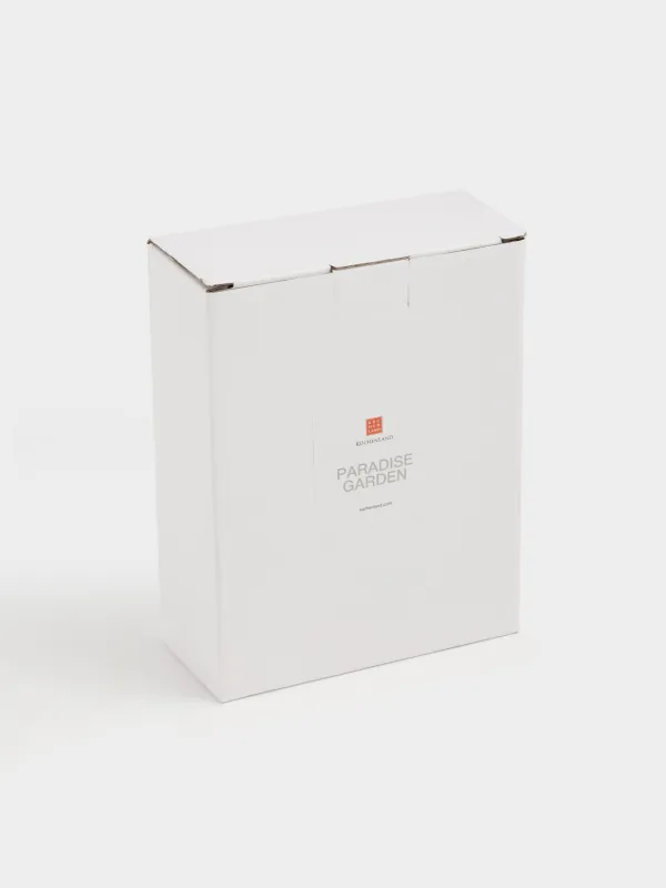 Подставка под кружку, 13 см, круглая, керамика/пробка, белая, Птичка, Paradise garden, image-5