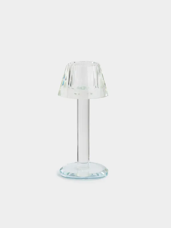 Подсвечник, 18 см, для чайной свечи, Торшер, Lux crystal, image-0