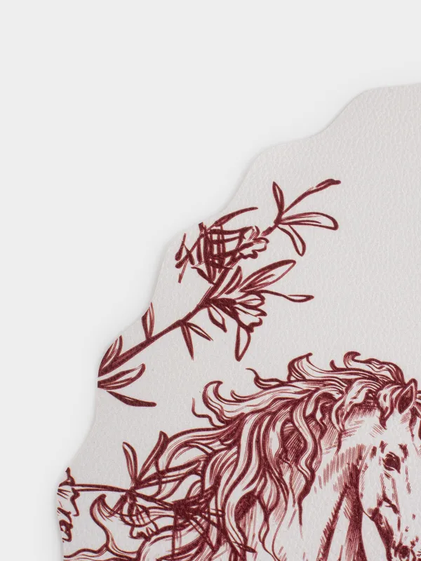 Салфетка под приборы, 40 см, Лошадь, Rock print, image-3