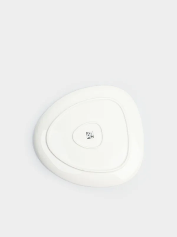 Тарелка обеденная, 27х25 см, фарфор P, белая, Synergy, image-4