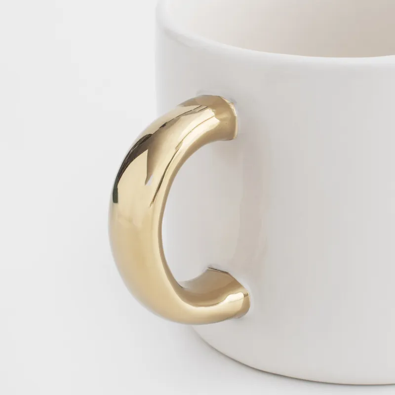 Саптыаяқ, 400 мл, керамика, алтын-сүт түстес, ара, Honey, image-3