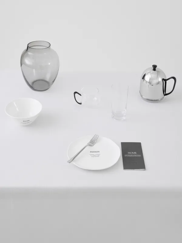 Скатерть, 160х160 см, с люрексом, полиэстер, бело-серая, Milky way, image-1