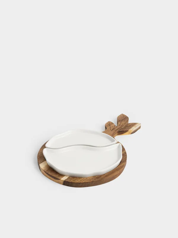 Набор для закусок, на подставке, разборный, Noble tree, image-0