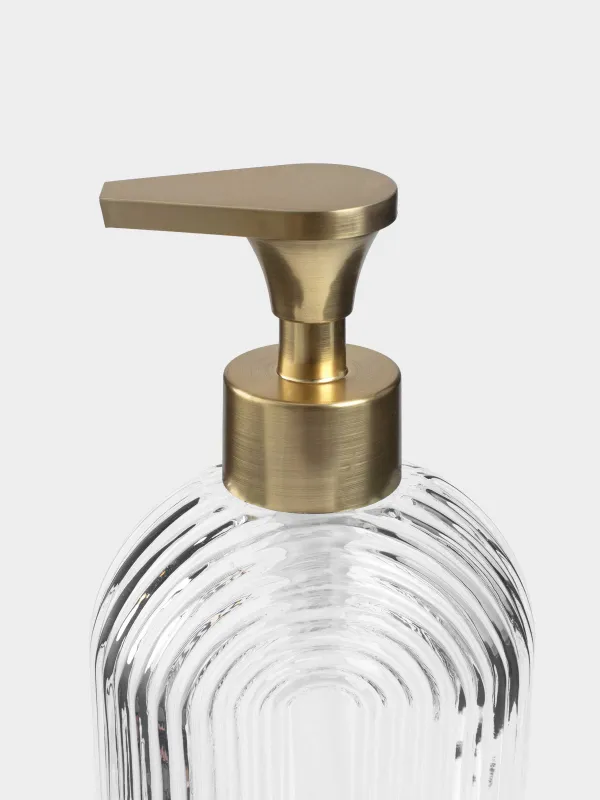 Сұйық сабын диспенсері, 300 мл, шыны / пластик, Benli, image-3