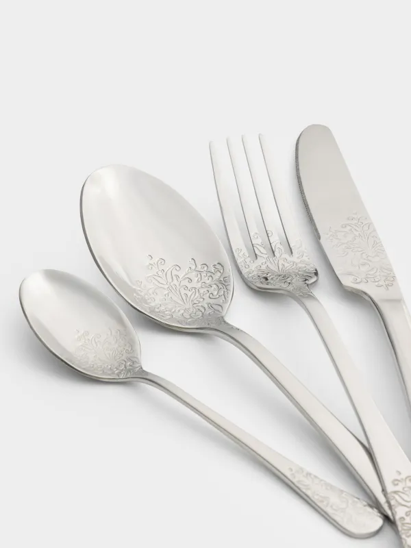 Столовые приборы, 6 перс, 24 пр, сталь, Узор, Versailles, image-2