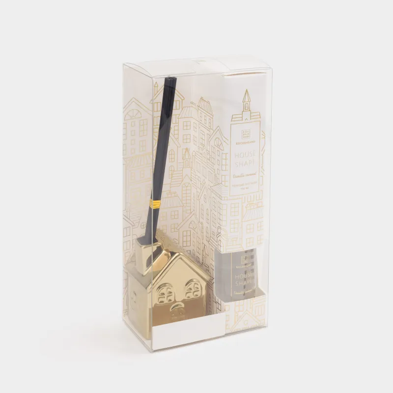 Ароматический диффузор, 100 мл, Vanilla Coconut, Домик, House shape, image-4