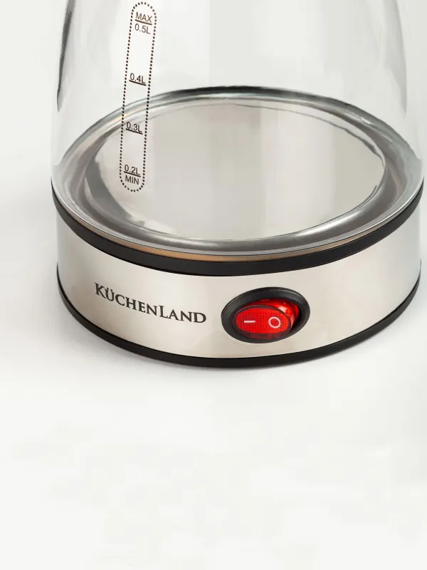 Электрлік турка, 500 мл, шыны/пластик, Comfort, image-2