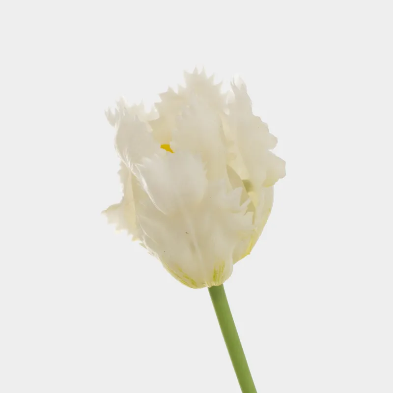 Жасанды гүл, 47 см, ТЭП, Ақ қызғалдақ, Tulip garden, image-2