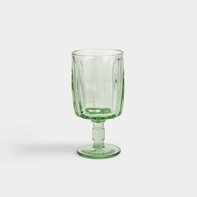 Шарап бокалы, 300 мл, шыны, жасыл, Belfort