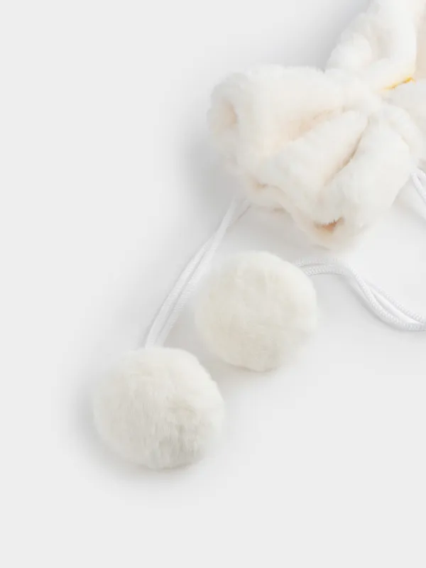 Бөтелкеге арналған қаптама, 32 см, сәндік, жасанды үлбір/металл, сарғылт-қоңыр, жылқы, Christmas bar, image-3