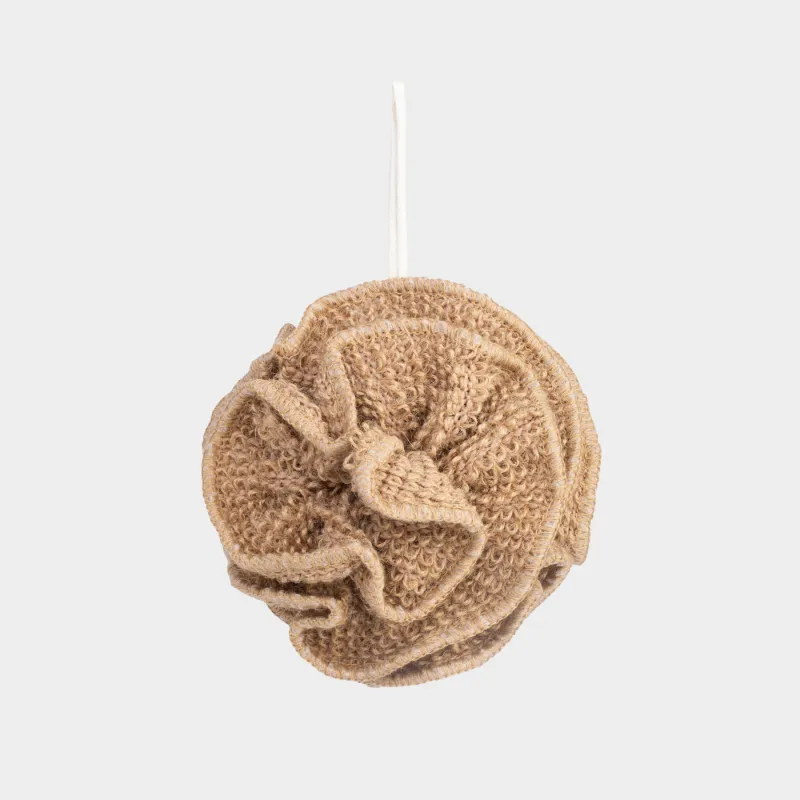 Денені жууға арналған жуғыш зат, 13 см, қарасора талшығы, сарғылт, садақ, Eco life