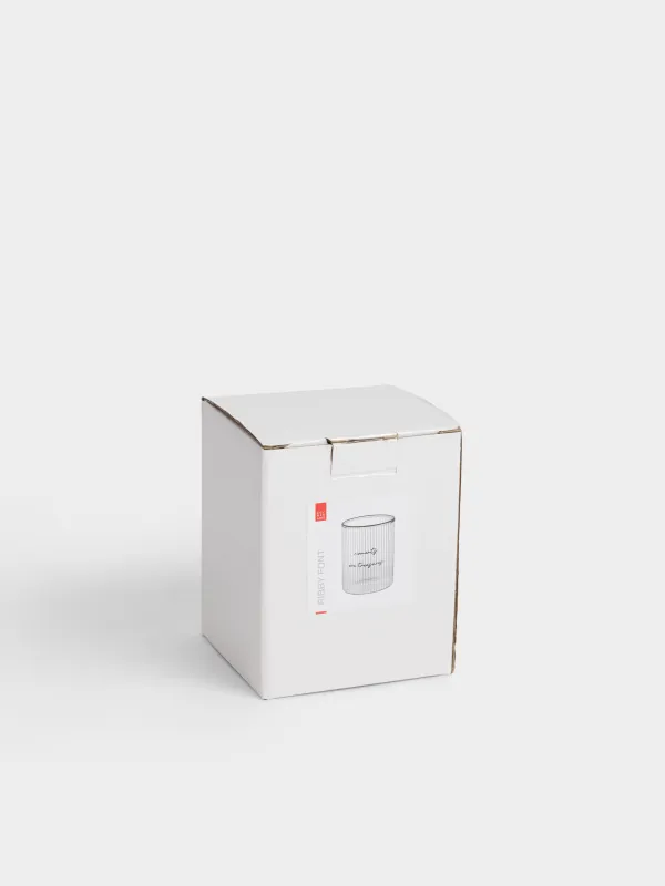 Стакан, 420 мл, Moments are treasure, Ribby font, image-4