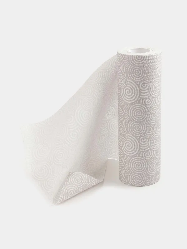 Рулонды сүлгілер, 25х25 см, 50 дана, сұр, Шиыршықтар, Roll, image-1